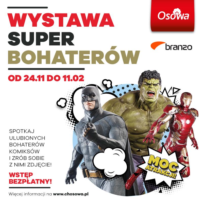 Superbohaterowie I Legendarne Potwory W Ch Osowa Wystawa