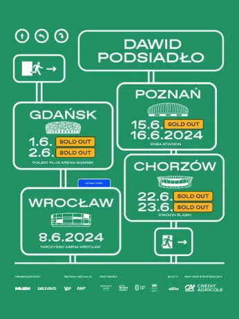 Gdańsk Wydarzenie Koncert DAWID PODSIADŁO - PARKING