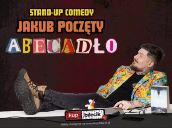 Gdańsk Wydarzenie Stand-up Gdańsk! Stand-up: Jakub Poczęty w programie "ABECADŁO"!