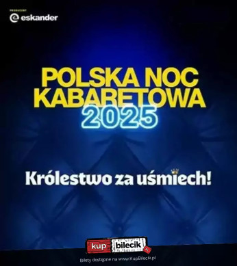 Gdańsk Wydarzenie Kabaret Polska Noc Kabaretowa 2025