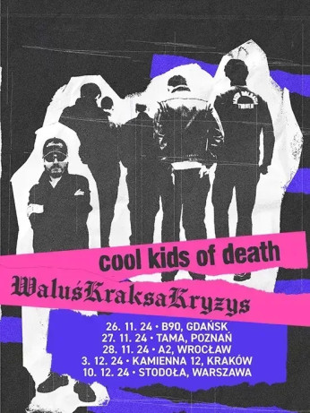 Gdańsk Wydarzenie Koncert Cool Kids of Death + WaluśKraksaKryzys