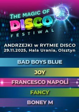 Bad Boys Blue, Fancy, Francesco Napoli, Joy i BoneyM