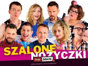 Gdańsk Wydarzenie Spektakl Szalone Nożyczki - Hit teatralny w gwiazdorskiej obsadzie, spektakl w którym finał ustala widownia!