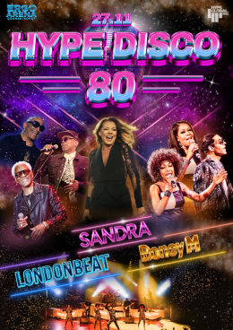 Gdańsk Wydarzenie Festiwal Hype DISCO 80 Festiwal: Sandra, Londonbeat, Boney M