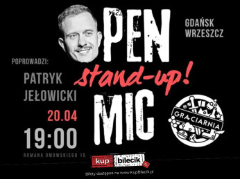 Gdańsk Wydarzenie Stand-up Stand-up Open Mic w Graciarni! Prowadzi Patryk Jełowicki