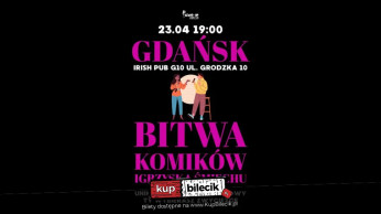 Gdańsk Wydarzenie Stand-up Nowy sezon Bitwy Komików!