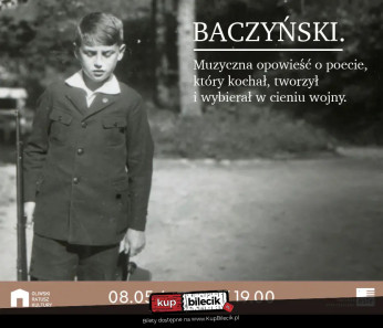 Gdańsk Wydarzenie Spektakl "Baczyński"