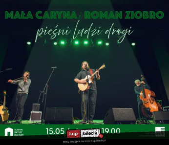 Gdańsk Wydarzenie Koncert Mała Caryna i Roman Ziobro - Pieśni ludzi drogi