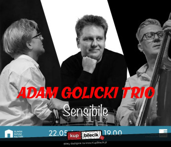 Gdańsk Wydarzenie Koncert Adam Golicki Trio - "Sensibile"