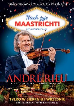 Gdańsk Wydarzenie Film w kinie Andre Rieu. Niech żyje Maastricht!