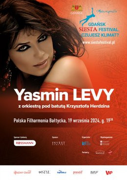 Gdańsk Wydarzenie Koncert Yasmin Levy z Orkiestrą - Gdańsk Siesta Festival. Czujesz Klimat?