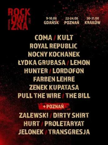 Gdańsk Wydarzenie Festiwal Rockowizna Festiwal 2024 - piątek