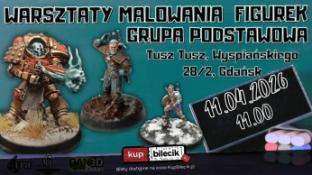 Gdańsk Wydarzenie Inne wydarzenie Malowanie Figurek - Grupa Podstawowa