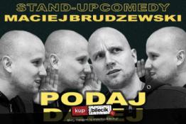 Gdańsk Wydarzenie Stand-up Maciej Brudzewski w nowym programie "Podaj dalej"