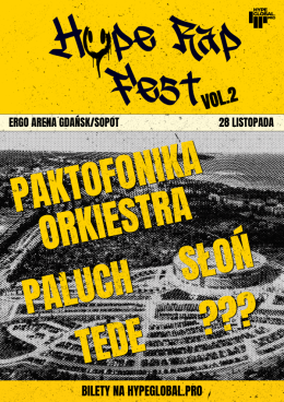 Gdańsk Wydarzenie Festiwal HYPE RAP FEST II w Trójmieście
