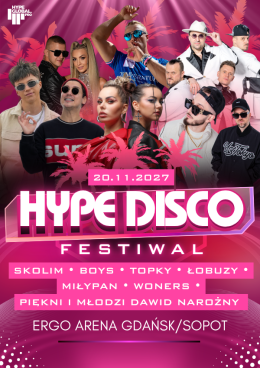 Gdańsk Wydarzenie Festiwal Festiwal Muzyki Disco Trójmiasto - Hype Disco Festiwal