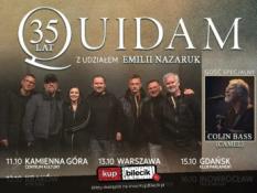 Gdańsk Wydarzenie Koncert Trasa jubileuszowa - 35 lat Quidam z udziałem Emilii Nazaruk. Gość specjalny Colin Bass (Camel)