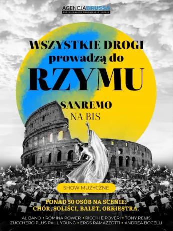 Gdańsk Wydarzenie Koncert Wszystkie Drogi Prowadzą do Rzymu - Sanremo na Bis