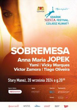 Gdańsk Wydarzenie Koncert Sobremesa - Anna Maria Jopek - Gdańsk Siesta Festival